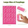 Degradable Pet Waste Bags With Strawberry Print For Outdoor Dog Walking And Cleanup