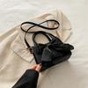 Bow Fashion Korean Version Handbag 2025 Spring and Summer New Versatile Ins Shoulder Messenger Bag Gentle Small Square Bag