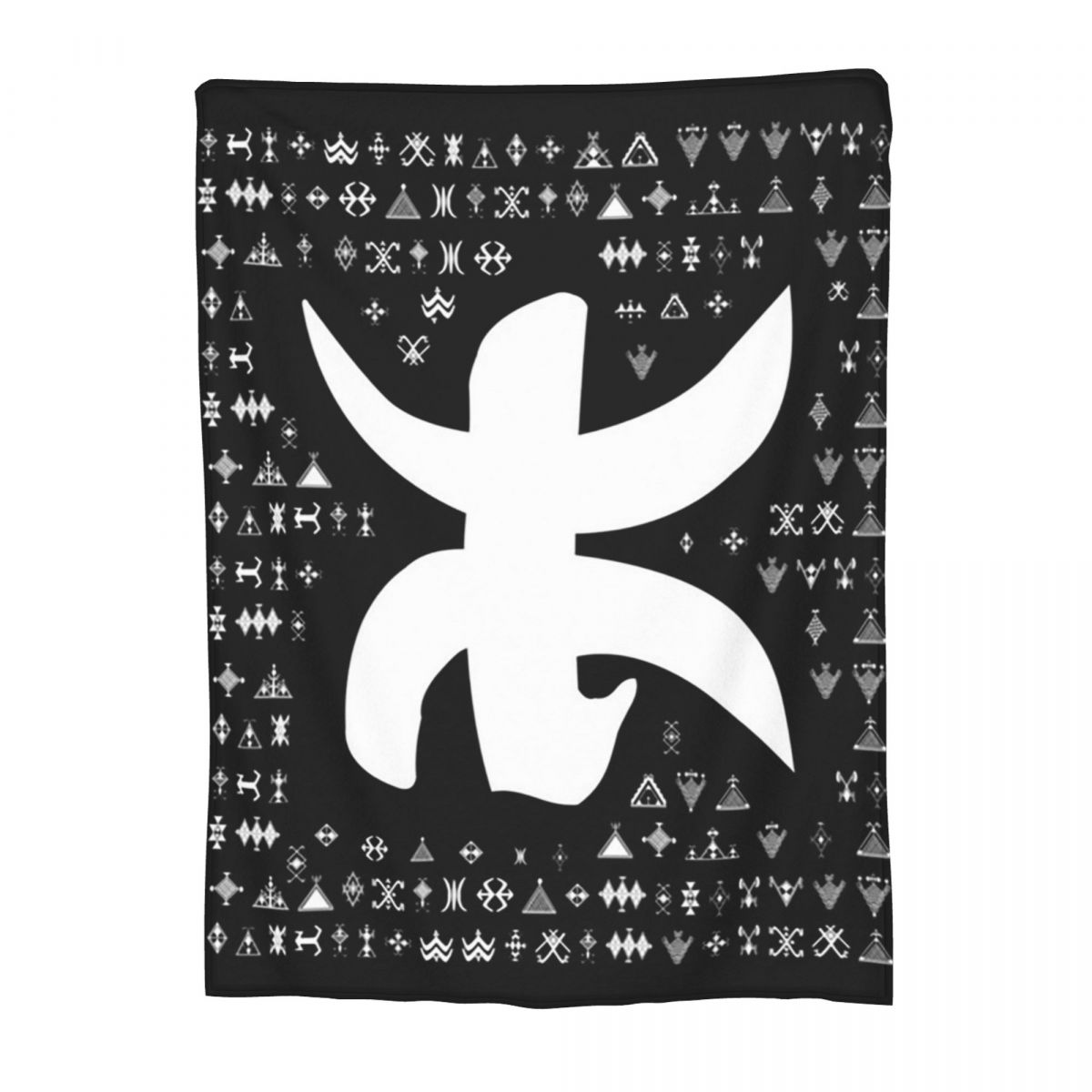 

Berber Flag With YAZ Amazigh Symbol Blankets Soft Warm Flannel Throw Blanket Bedspread for Living room Picnic Travel Home Sofa 80x120cm