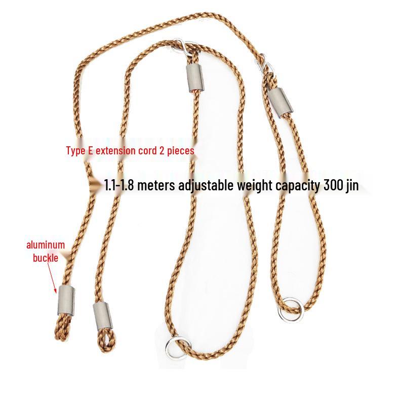 Adjustable Hanging Swing Extension and Suspension Rope Set