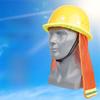 Breathable Hard Hat Sun Shade With Reflective Stripe Construction Hard Hat Cover  Work Accessory
