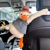 Novelty Cartoon Plush Animal Tissue Box Cute Duck Car Tissue Holder For Car Interior Home Decor Plush Tissue Storage Organizer