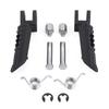 Bike Step Pegs Bike Back Step Aluminum Material Universal Motorcycle Modification Foot Rest Anti-Collision