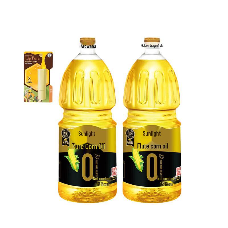 Mentholatum Honey Lip Balm & Arowana Corn Oil Set