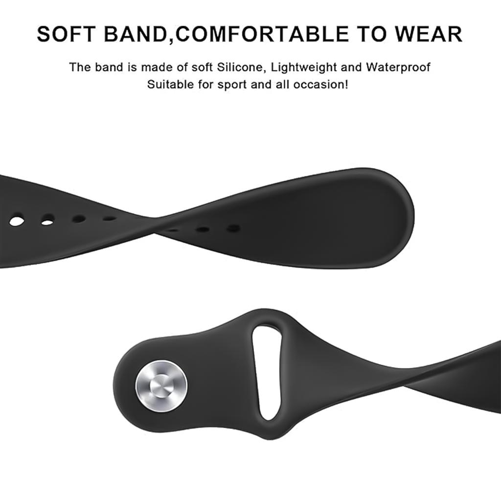 1PCS Soft Silicone Strap for Xiaomi Mi Band 10 9 8 Smart Watch Bracelet Replacement for Mi Band10 9 8 NFC WristBand Accessories