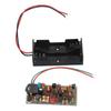 FM Transmitter Board Kit Adjustable Volume Wireless Microphone Transmitter Module Kit for DIY Campus