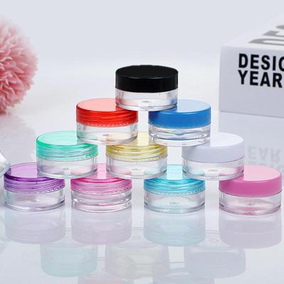 Tragbares 3/5 ml Kosmetik-Reiseset: Creme-, Lotion- und Lidschattenbehälter