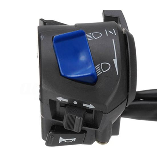 2Pcs/Set Universal Motorcycle Handlebar Horn Turn Signal Light Control Switch