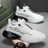 Autumn and Winter New Men's Shoes Casual Teen Rotating Button Running Shoes Sports Shoes Men's Trendy Shoes