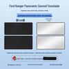 Fits Ford '23 Ranger Sunroof: Electrostatic Sunshade for Heat & UV Protection, Privacy, and Sun Visor.