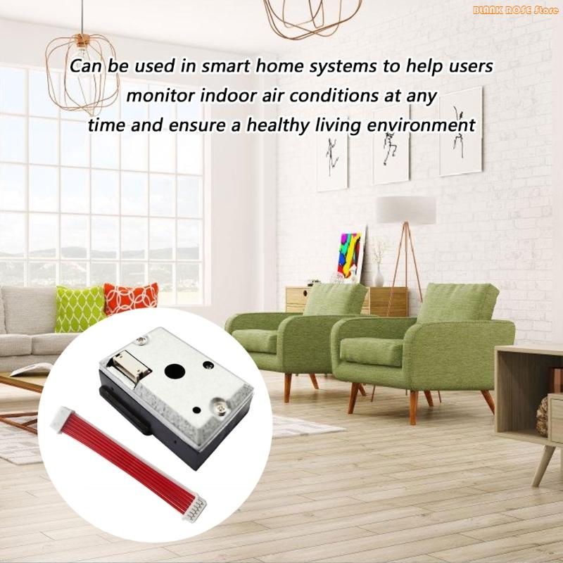 K1AE Fine Particulate Matter Monitoring High Precisions Detection Sensors PM2.5 Air Quality Sensors Modular Dust Detectors