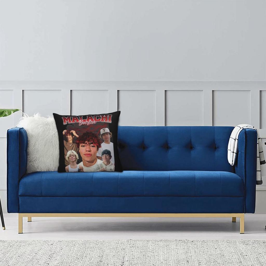 Malachi Barton Pillowcase Printing Fabric Cushion Cover Decorative Pillow Case Cover Bedroom 45X45Cm