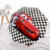 Disney Lightning McQueen Manual Opening and Closing Umbrella - 8-Rib Reinforced Folding Design, Lightweight