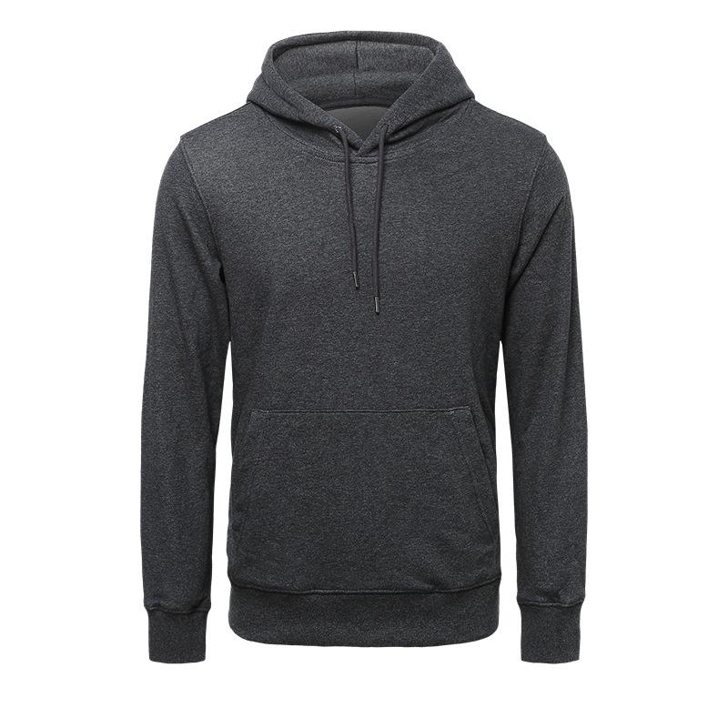 Solid Color Men Hoodies Mens Sweatshirt Fashion Streetwear Casual Men's Loose Breathable Pullovers