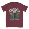 Streetwear TShirt Summer Hello Darkness My Old Friend Irish Beer St Hipster T Shirts  Cotton Tshirt Short Sleeve Top Tees