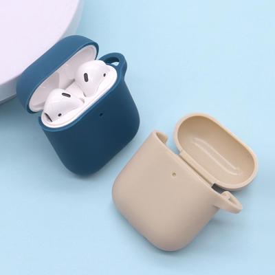 Apple AirPods 2. Nesil için Tam Kapsamlı Toz Geçirmez Silikon Koruyucu Kılıf