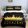 Fashion King Quen Beding Set Single Twin Ful King-Sized Dimensionsd Dimensions Lovely Animals Bed Linen Adult Peoples Tens Bedrom Premium Gift