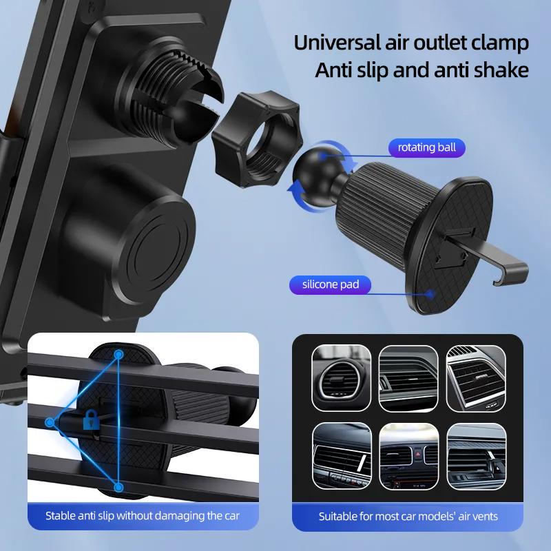 Car Mobile Phone Holder 15W Wireless Charger Intelligent Infrared Bracket For Citroen C4 C3 C5 AIRCROSS C5X Cactus PICASSO e-C3 NF2