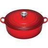Le Creuset - Cocotte Ronde Basse En Fonte Émaillée 30cm Cerise
