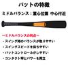 ZETT Swing Max Youth Baseball Metal 360g Average Champagne Gold BAT75632 Bat, (Super Duralumin), 62cm, Weight, (8201)