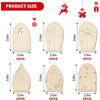 48x Mini Fairy Doors and Window DIY Blank Fairy Door Fairy House Kit Unpainted