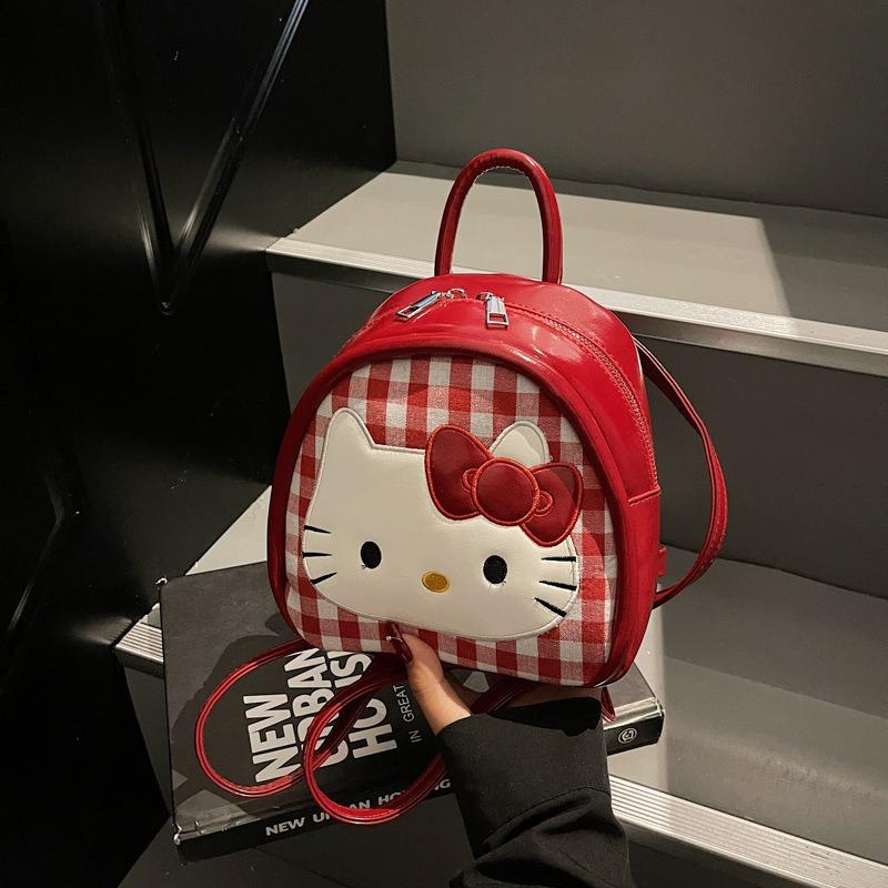 

High-end cute cartoon kitten mini bag women s new fashionable versatile backpack