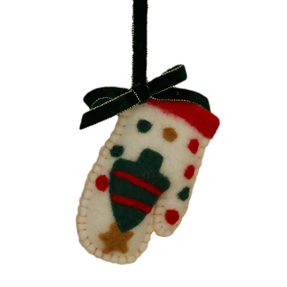 

Christmas Tree Plush Christmas Stocking Ornament Christmas Stocking Ornament Cute Christmas Classic Suspend Gloves For Festival