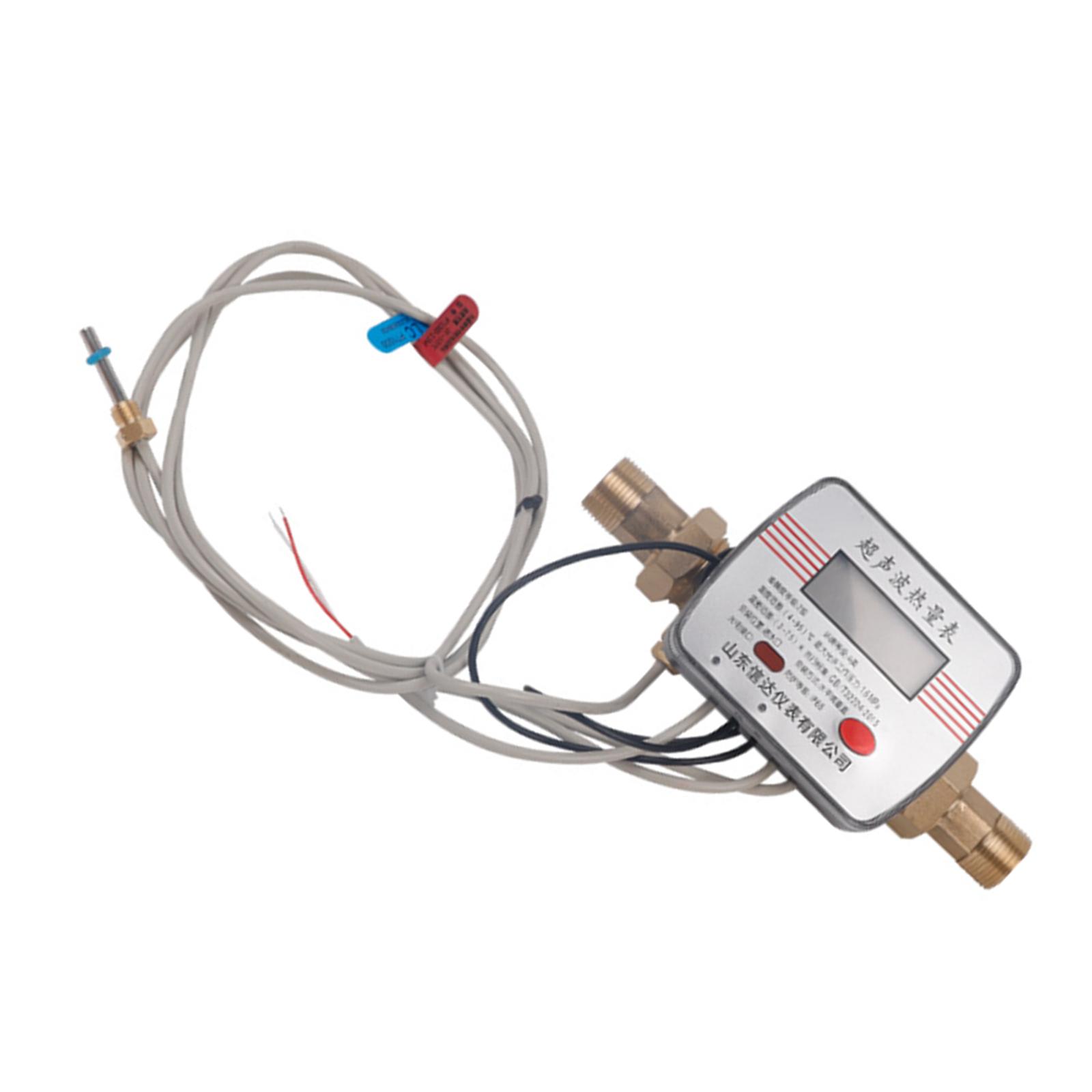 

Модернізації Ультразвуковий Теплолічильник Латунний Витратомір з РК-дисплеєм Пристрій для вимірювання тепла для Систем Домашнього Опалення A