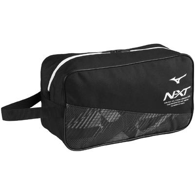 Taška na boty pro klubové sporty 33JMC011 Černá x Bílá D33 x Š13 x V18 [Mizuno] N-XT Školní, Cestovní, Výlety, Aktivity,