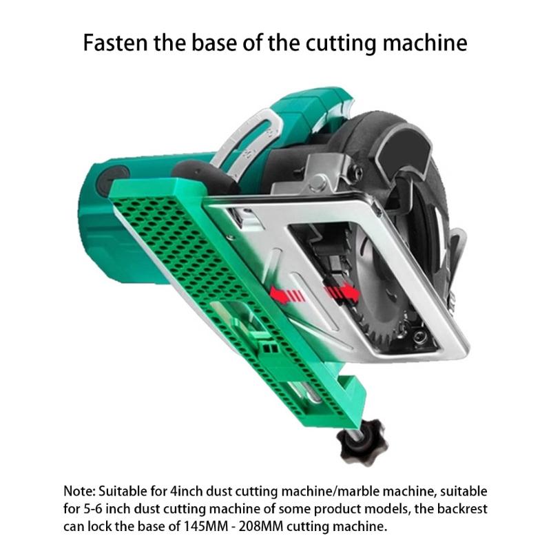 Electric Circular Cutter Milling Positioning Clamp Fix Jig Cutting Tool Support Base Plate Guide Power Tool Accessories