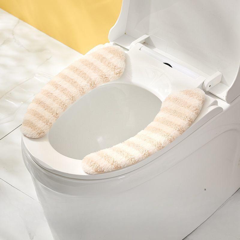 WC-Sitzkissenbezug Waschbar Weich Wärmer Bezug Verdickte WC-Matte