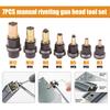 7pcs Manual Rivet Gun Full Size Set M3-M12 Riveting Nut Manual Easy-to-Use Durable Kit Suitable Automotive Home Renovation Various Metal Joining Tools
