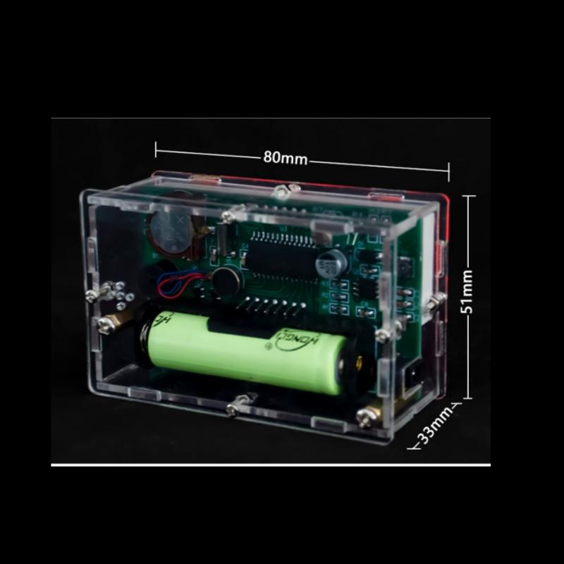 Soldering Practice Equipment, DIY Digital Alarm Clock with Mini Weather Station DC 5V.