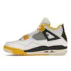 Air Jordan 4 Retro Vivid Sulfur Women Sneakers White Coconut-Milk Anthracite AQ9129-101