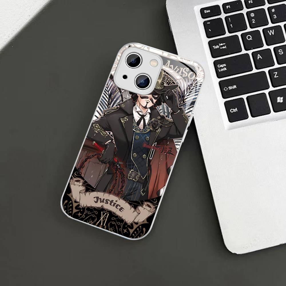 

Horror Game I-Identity V Tarot Cards Tempered Glass For Iphone 14 13 12 11 Pro Mini XS MAX 14Plus X XS XR Cover iphone 12 pro