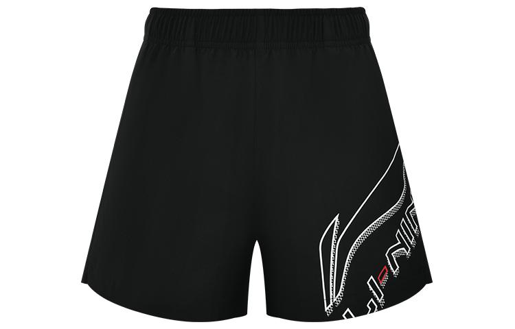 Li Ning Casual Shorts Unisex Black Moderate AAPT058-4 L