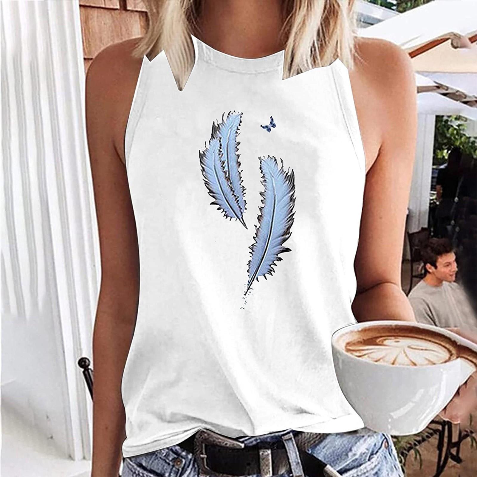 

Женский однотонный пуловер, повседневный жилет без рукавов с круглым вырезом и принтом L белый