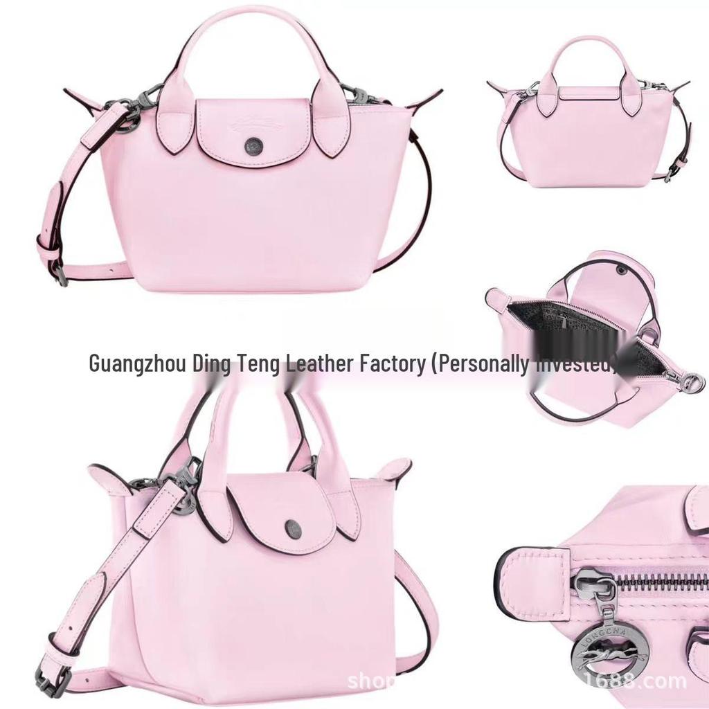 Hochwertige Mini-Knödeltasche aus Nappaleder mit Drachenprägung, Vielseitig für den Weg zur Arbeit, zum Tragen in der Hand, über der Schulter, mit verstellbarem Crossbody-Riemen.