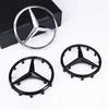 CDS1 Car For Mercedes Benz AMG 1pcs 52mm 57mm Car Steering Wheel Badge Emblem Sticker For Mercedes Benz W204 W205 W212 W213 W221 W177