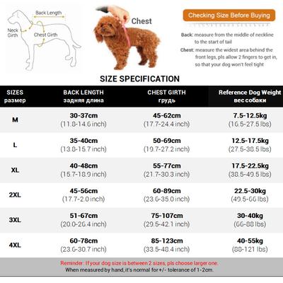 Dog Raincoat for Large Dogs Soft Breathable Snow-Proof Windproof Pet Rain Jacket Safety Waterproof Outdoor Dog Coat with Legs