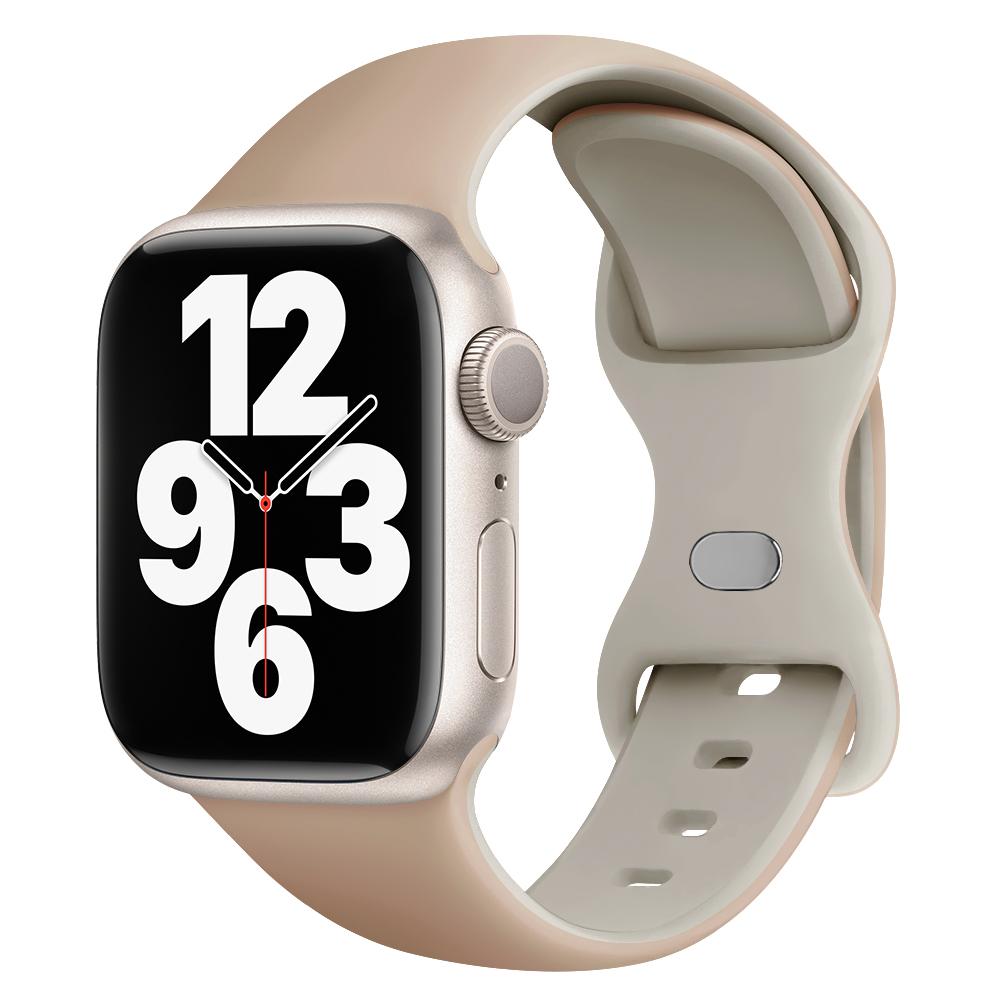 Silicone Strap For Apple Watch Band 44mm 45mm 41mm 40mm 49mm 42mm 38mm 46MM Sport Bracelet iWatch Series Ultra 2 SE 10 9 8 7 6 5