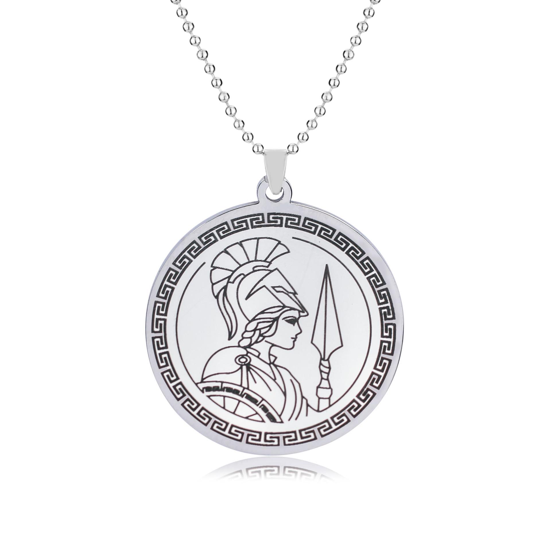 Винтажное подвесное ожерелье с подвесками Зевс Афина Посейдон Дионис Бог Древнегреческая Мифология Украшения для Мужчин и Женщин Аксессуары Подарок