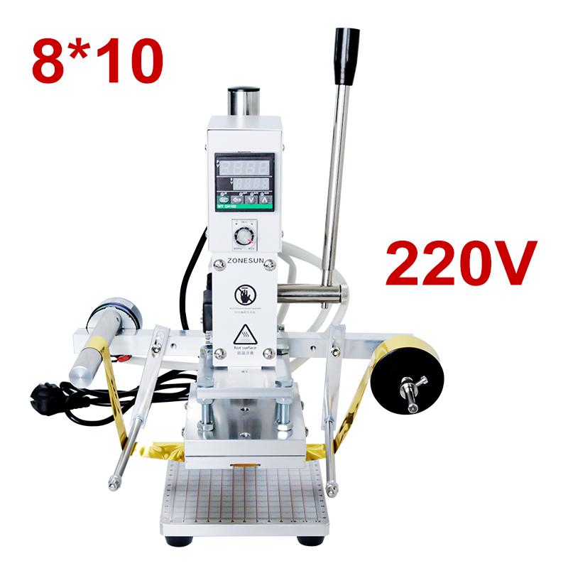 ZONESUN ZS-90E Manual Metal Hot Foil Stamping Machine