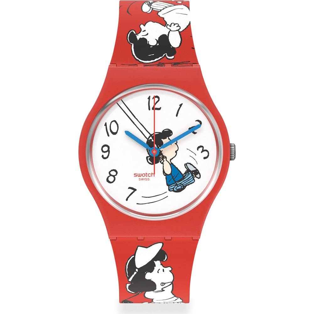 

[Swatch] Swatch KLUNK! Новые часы Gent SO28Z106 красного цвета