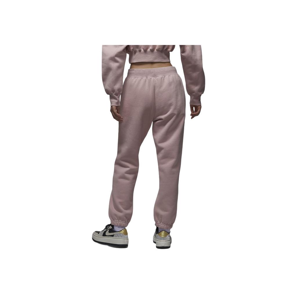 Jordan Flight Fleece Casual Comfortable Loose Soft Fleece Knit Sports Pants Women Pants Oxford-Pink FV7060-601