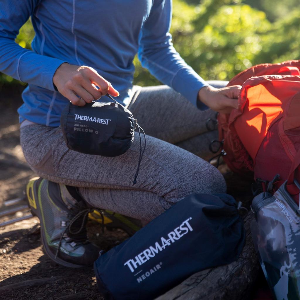 THERMAREST Outdoor Camping Pillow Air Head Pillow Regular Genuine 30147 [Japanese Product]