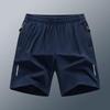 Men's Plus Size Ice Silk Shorts - Summer Lightweight, Casual Beach & Sleepwear