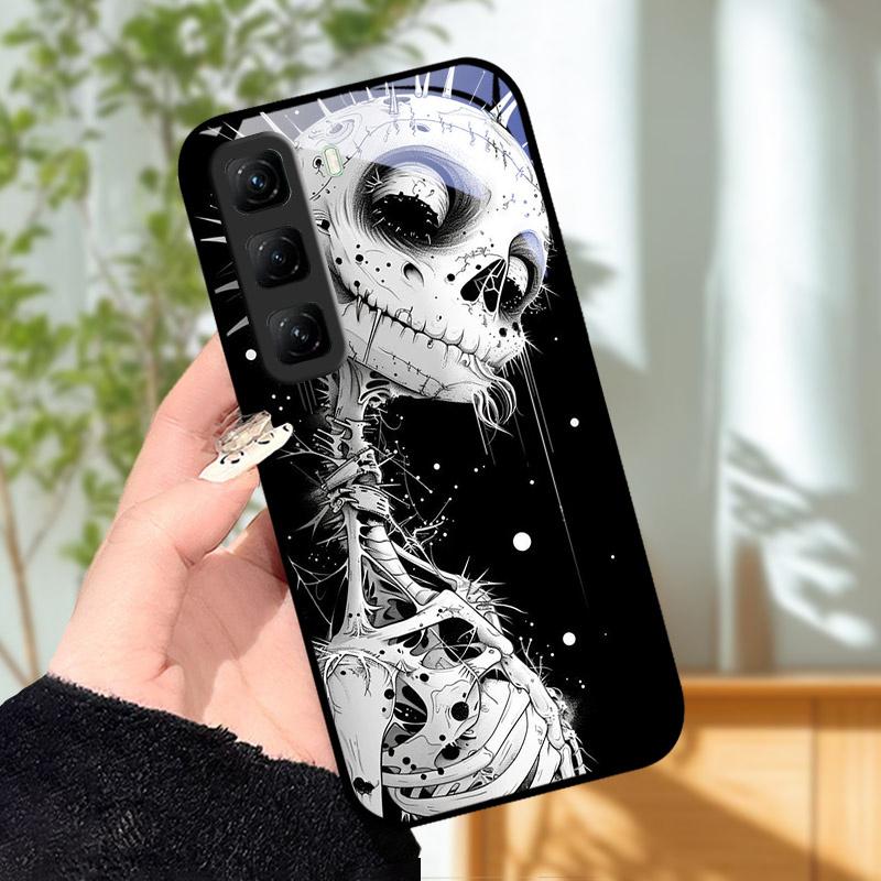 Für Infinix Hot 60 60i 60Pro Pro Plus Hülle X6886 Mode Luxus Gehärtetes Glas Handyhülle Für Infinix Hot60 Pro Plus Schutzhülle