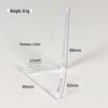 35PT Triangle Card Stand: Acrylic Game Card Display and Storage Base