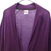 Paul+ Paul Smith Long Sleeve Wool Blend Cardigan M Purple Women Used